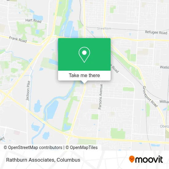 Rathburn Associates map
