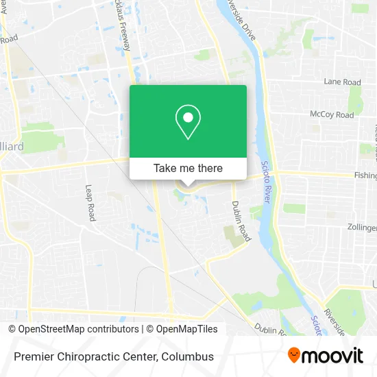 Premier Chiropractic Center map