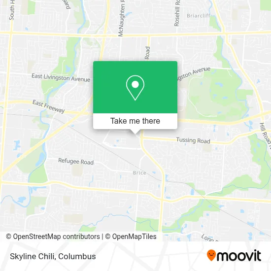 Skyline Chili map