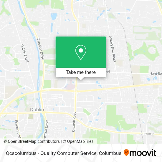 Qcscolumbus - Quality Computer Service map
