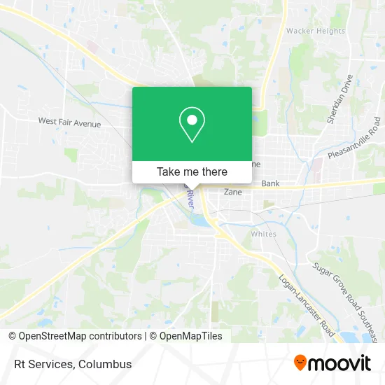 Rt Services map