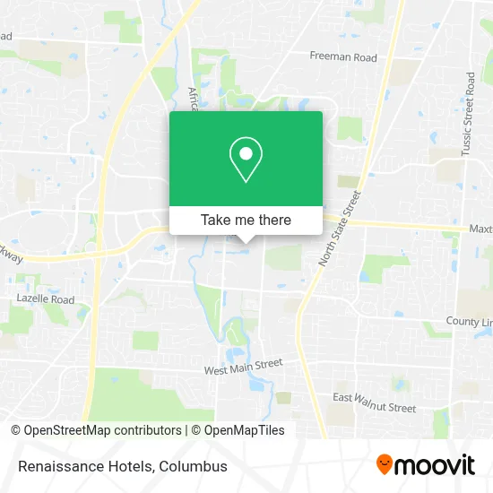 Renaissance Hotels map