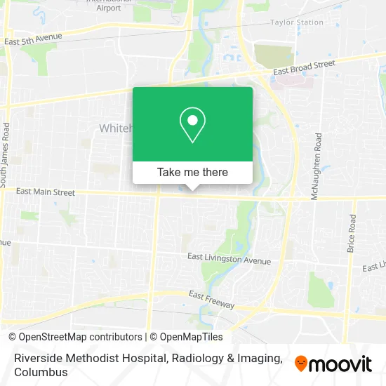 Riverside Methodist Hospital, Radiology & Imaging map