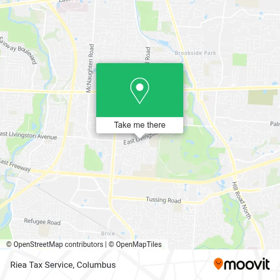 Riea Tax Service map