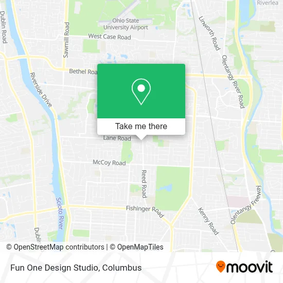 Fun One Design Studio map