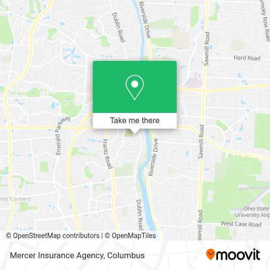 Mercer Insurance Agency map