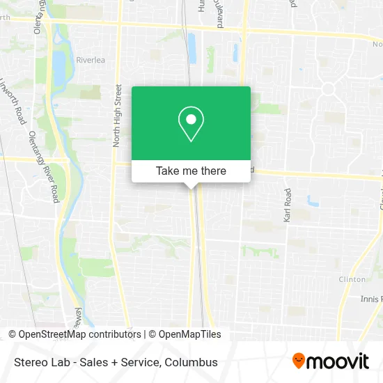 Stereo Lab - Sales + Service map