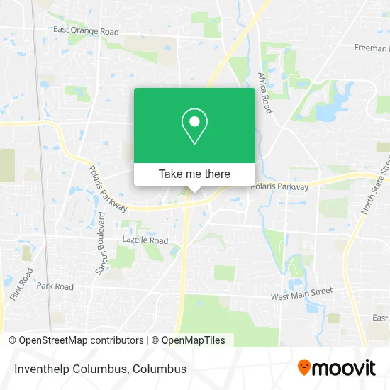 Inventhelp Columbus map