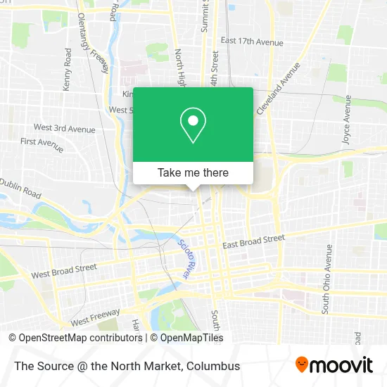 The Source @ the North Market map