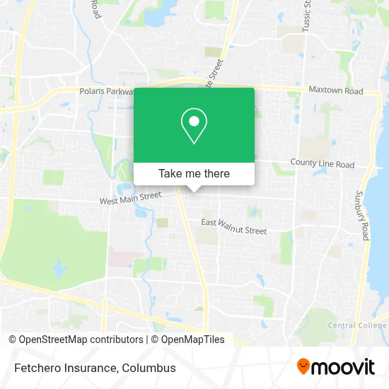 Fetchero Insurance map
