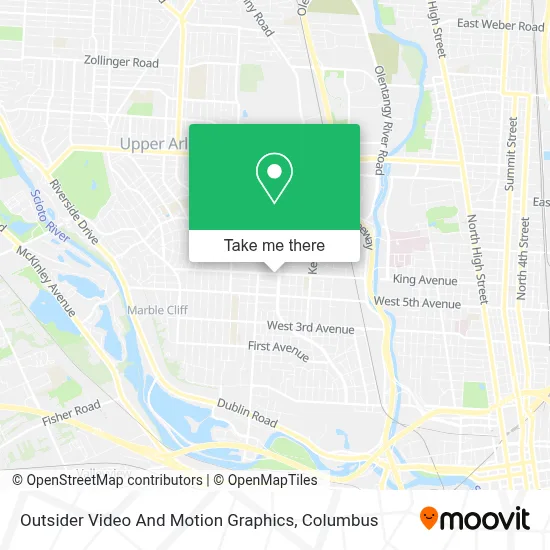 Outsider Video And Motion Graphics map