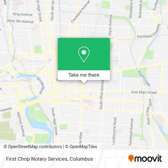 First Chop Notary Services map