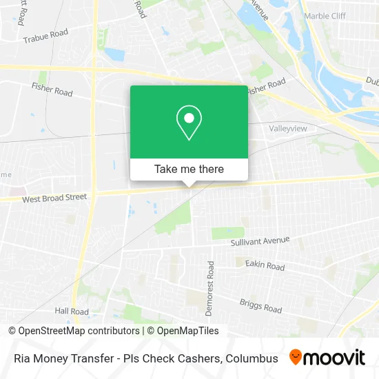 Ria Money Transfer - Pls Check Cashers map