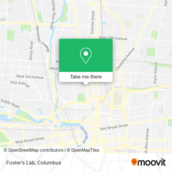 Foster's Lab map