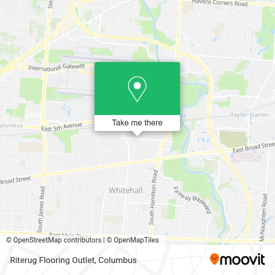 Riterug Flooring Outlet map