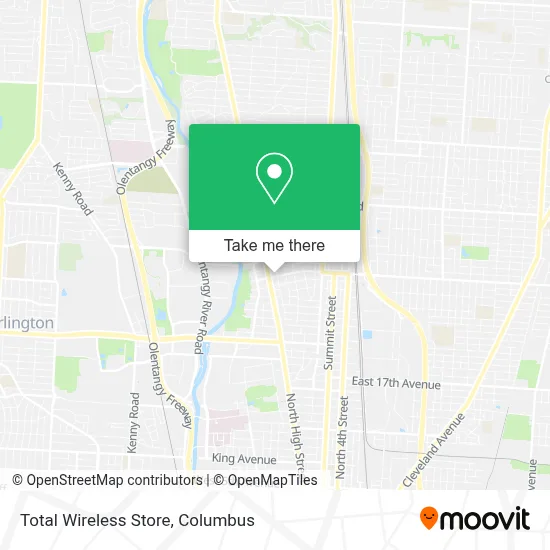 Total Wireless Store map