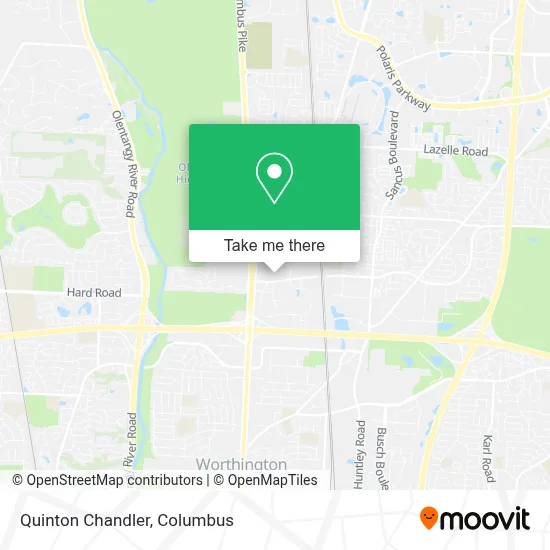 Quinton Chandler map