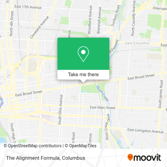 The Alignment Formula map