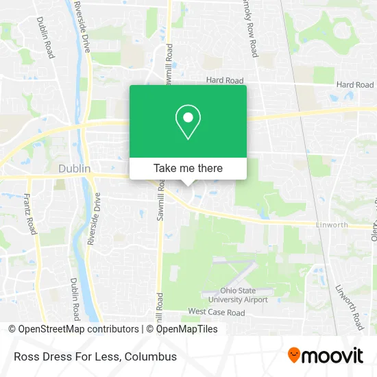 Ross Dress For Less map