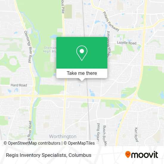 Rgis Inventory Specialists map