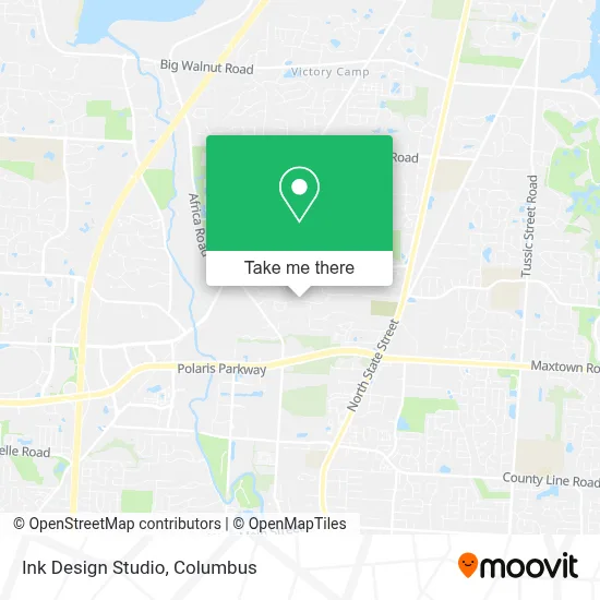 Ink Design Studio map