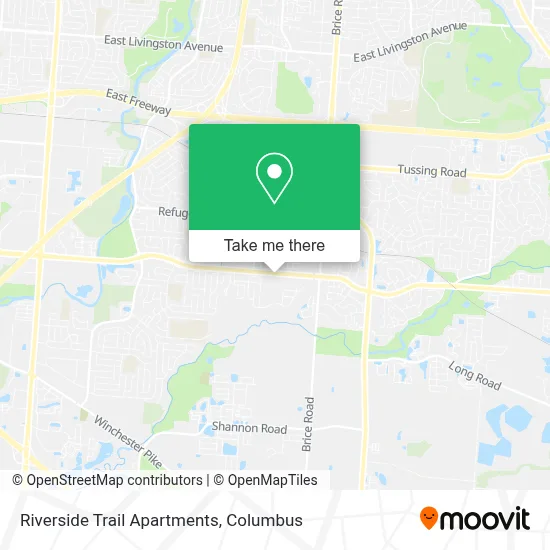 Riverside Trail Apartments map