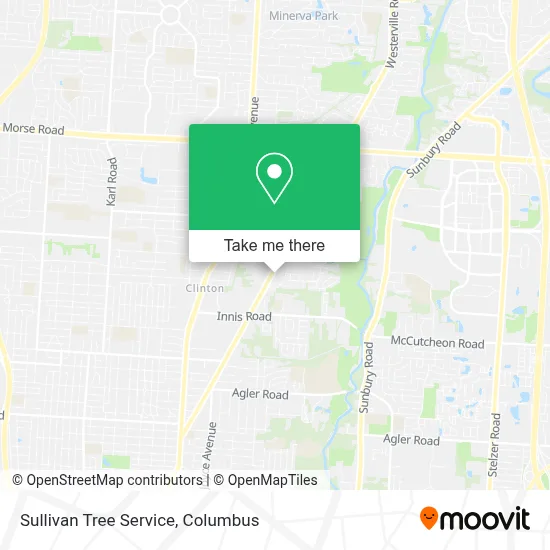 Sullivan Tree Service map