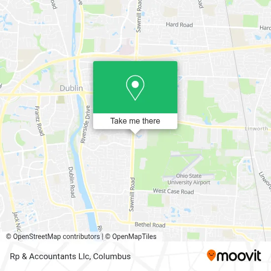 Rp & Accountants Llc map