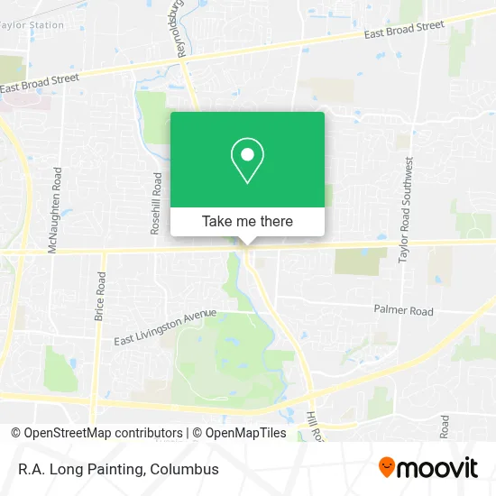 R.A. Long Painting map
