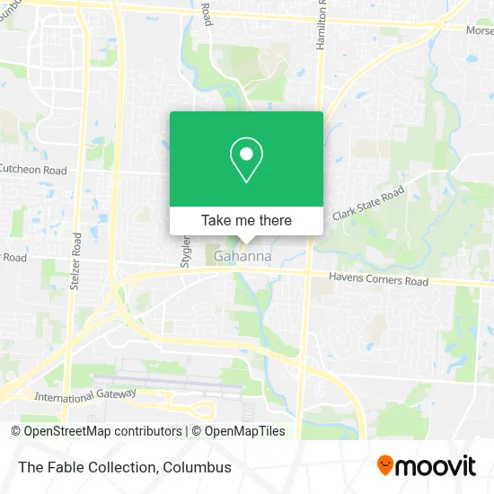 The Fable Collection map