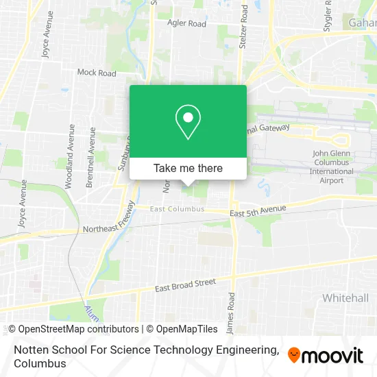 Notten School For Science Technology Engineering map