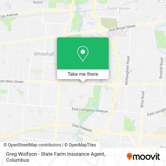 Greg Wolfson - State Farm Insurance Agent map