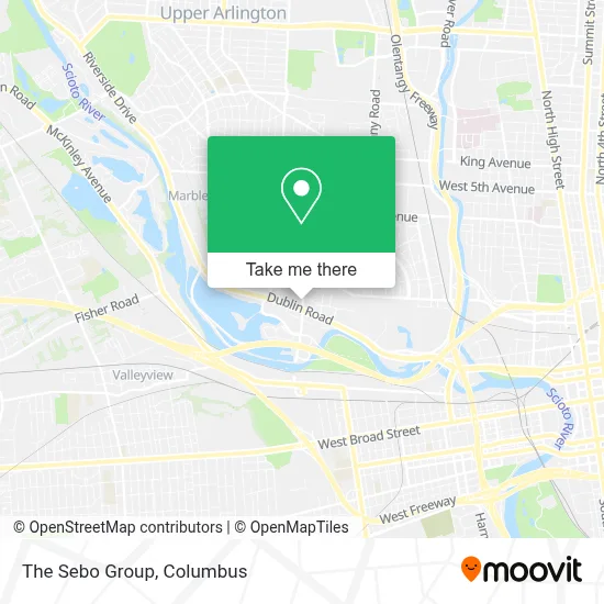 The Sebo Group map