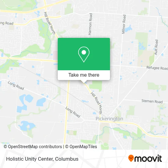 Holistic Unity Center map