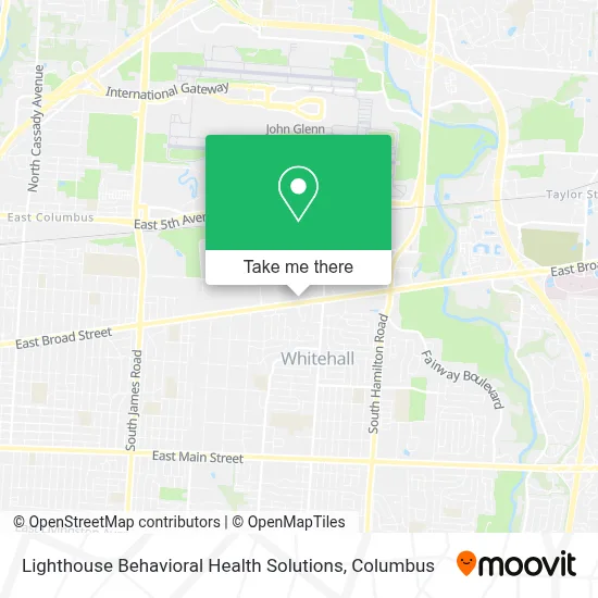 Lighthouse Behavioral Health Solutions map