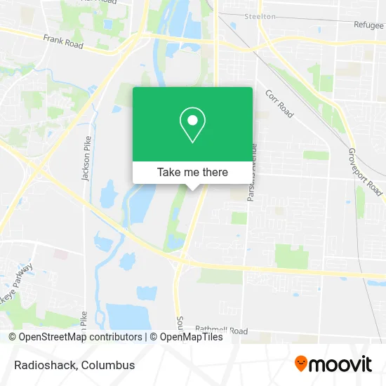 Radioshack map