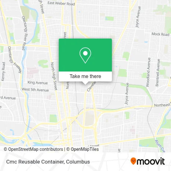 Cmc Reusable Container map