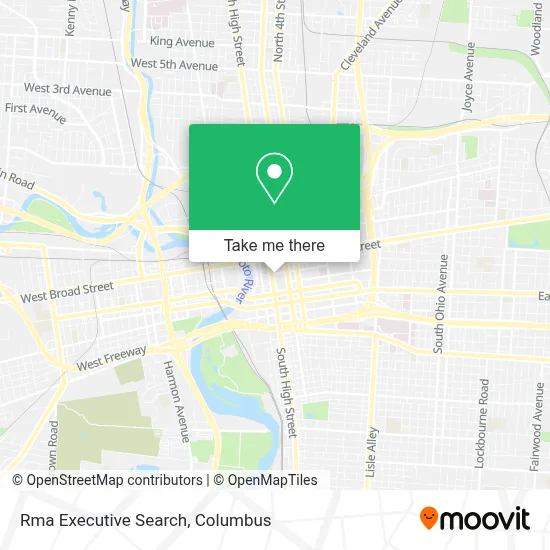 Rma Executive Search map