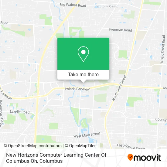 New Horizons Computer Learning Center Of Columbus Oh map