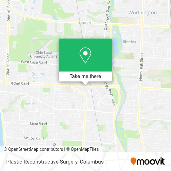 Plastic Reconstructive Surgery map
