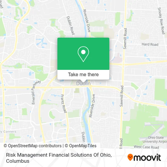 Risk Management Financial Solutions Of Ohio map