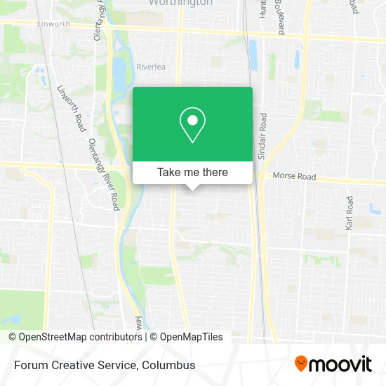 Forum Creative Service map