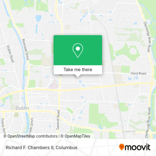 Richard F. Chambers II map