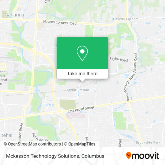 Mckesson Technology Solutions map