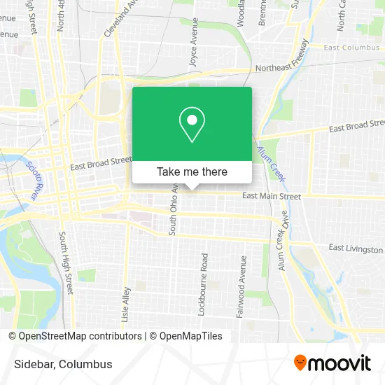 Sidebar map