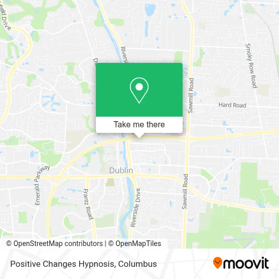 Positive Changes Hypnosis map
