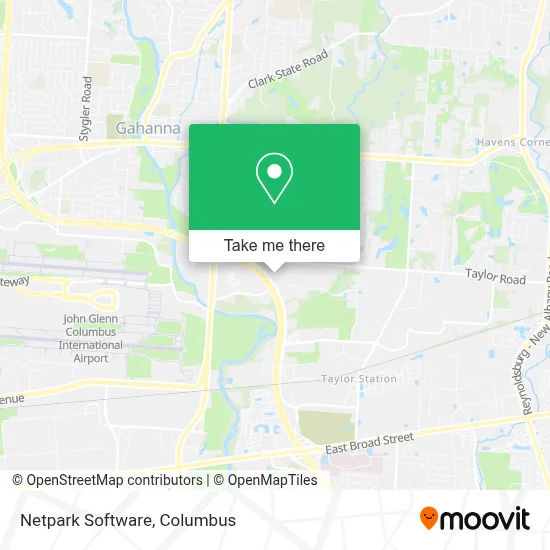 Netpark Software map