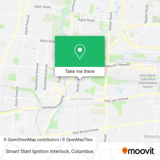 Smart Start Ignition Interlock map