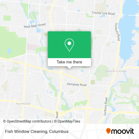 Fish Window Cleaning map