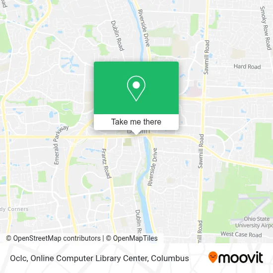 Oclc, Online Computer Library Center map